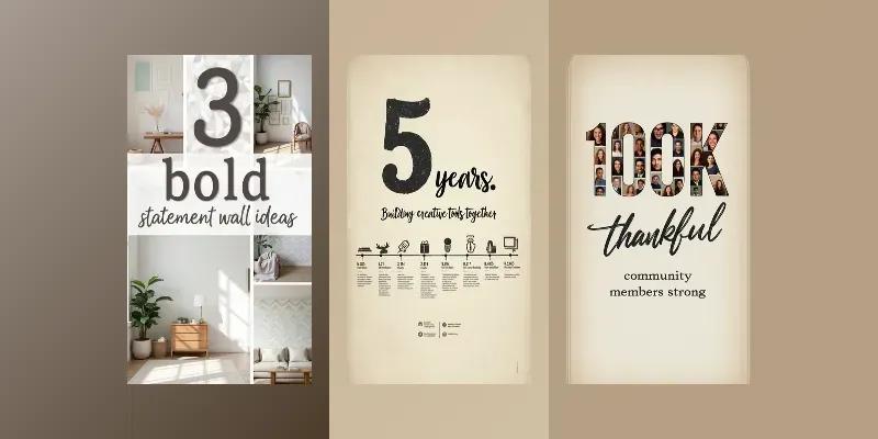 Pinterest Style Designs generated by undefined