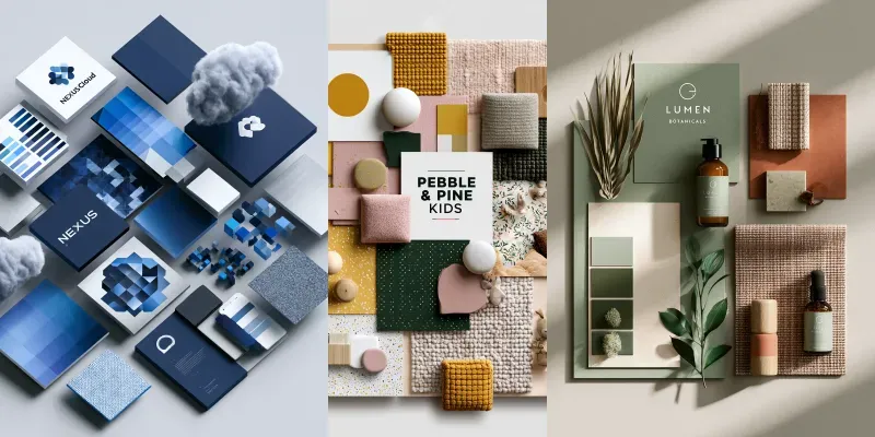Brand Identity Moodboard Creators generated by undefined