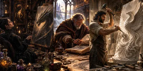 Artisans Of The Arcane Studios generated by chatgpt-image
