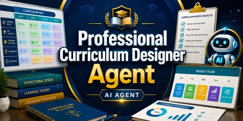 Professional Curriculum Designer Agent generated by undefined