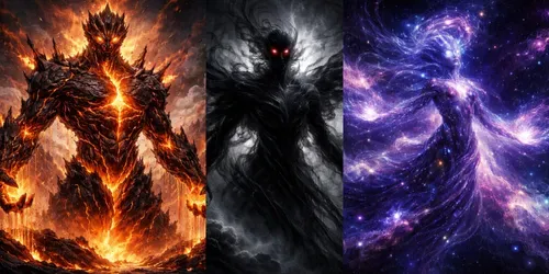 Elemental Spirit Fantasies generated by chatgpt-image