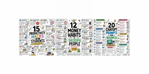 Cute Handdrawn Educational Infographics generated by chatgpt-image
