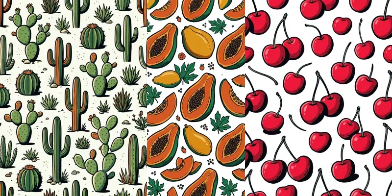 Bold Graphic Urban Seamless Patterns generated by undefined
