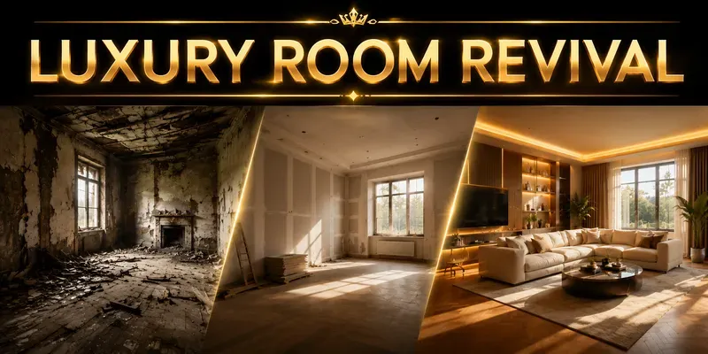 Luxury Room Revival Timelapses generated by undefined