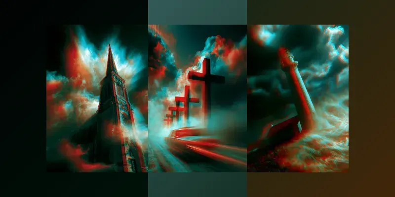 Distorted Cinematic Photos generated by undefined