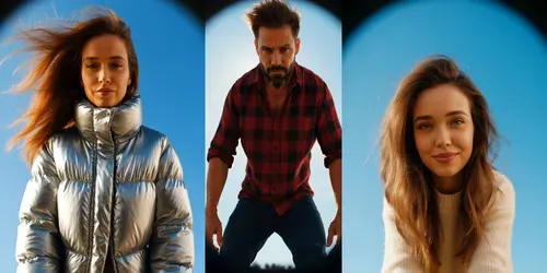 Fisheye Lowangle Video Portraits generated by grok-video