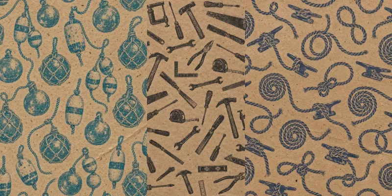Vintage Kraft Speckle Papers generated by undefined