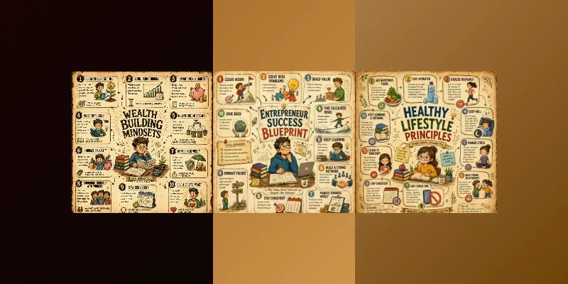 Vintage Top 10 Educational Infographics generated by undefined