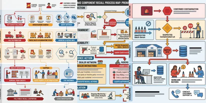 Product Recall Action Maps generated by undefined