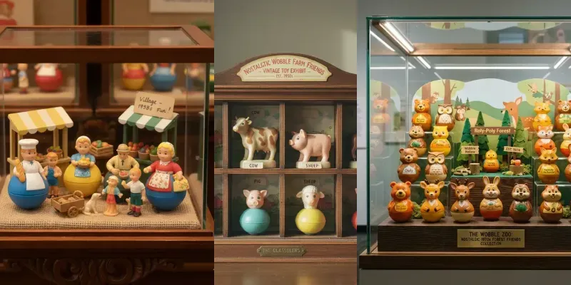 Retro Toy Museum Dioramas generated by undefined