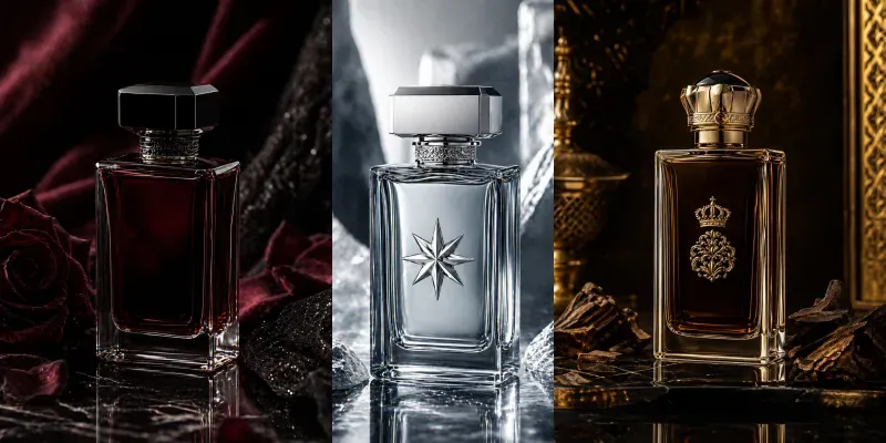 Luxury Perfume Ad Photography Free generated by undefined