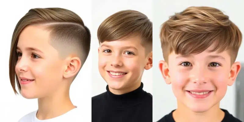 Stylish Boys Haircut generated by undefined