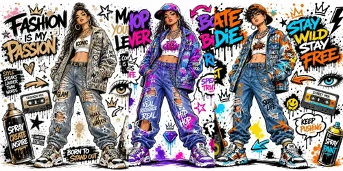 Urban Graffiti Character Tshirts generated by chatgpt-image