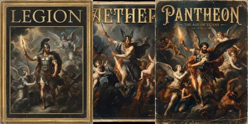 Baroque Magazine Art Collections generated by gemini-image