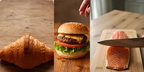 Food Commercial Videos generated by grok-video