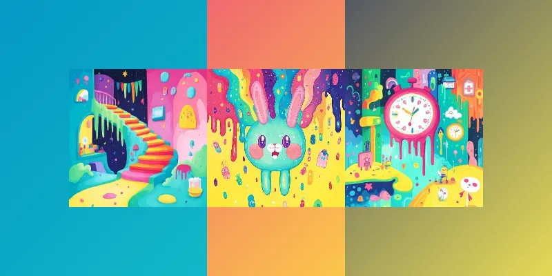 Surrealist Time Distortion Art generated by undefined