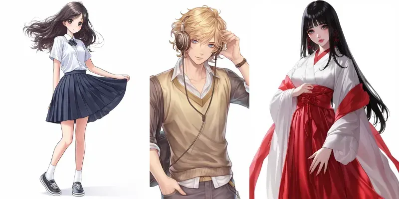 Highimpact Anime Characters Art generated by undefined