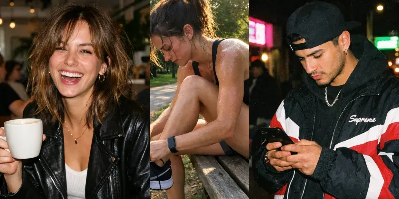 Candid Smartphone Influencer Photos generated by undefined