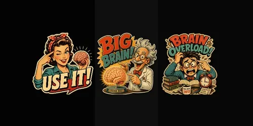 Retro Mind Cartoon Kits generated by chatgpt-image