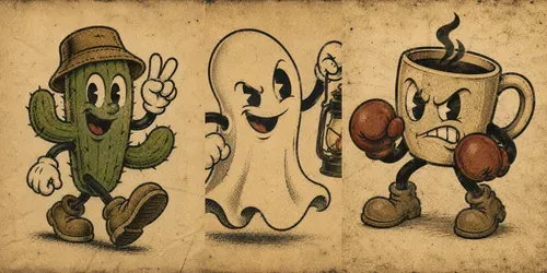 Retro 1930s Cartoon Mascot Generator generated by chatgpt-image