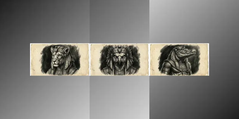 Ancient Egyptian Gods generated by undefined