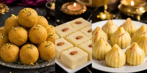 Luxury Indian Sweets Photography generated by chatgpt-image