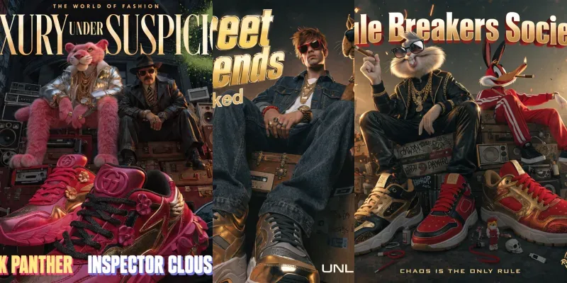 Icons Of Chaos Street Royalty Magazines generated by undefined