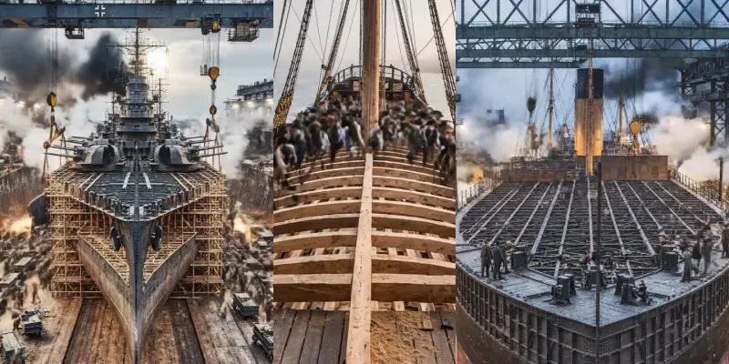 Titanic Shipyard Timelapses 3 169 generated by undefined
