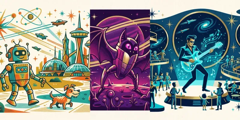 1950s Atomic Age Retrofuturisms generated by undefined
