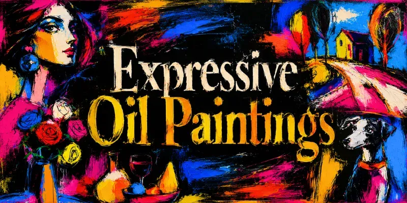 Expressive Oil Paintings generated by undefined