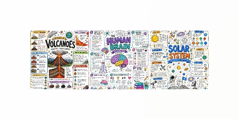 Hand Drawn Doodle Infographics Kits generated by undefined