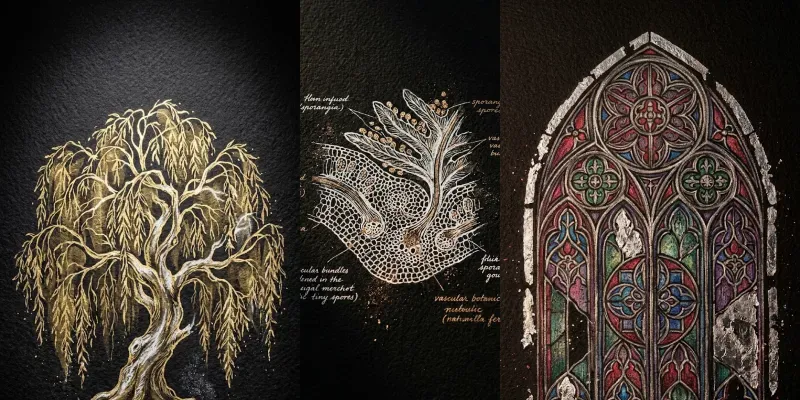 Macro Vellum Surface Art