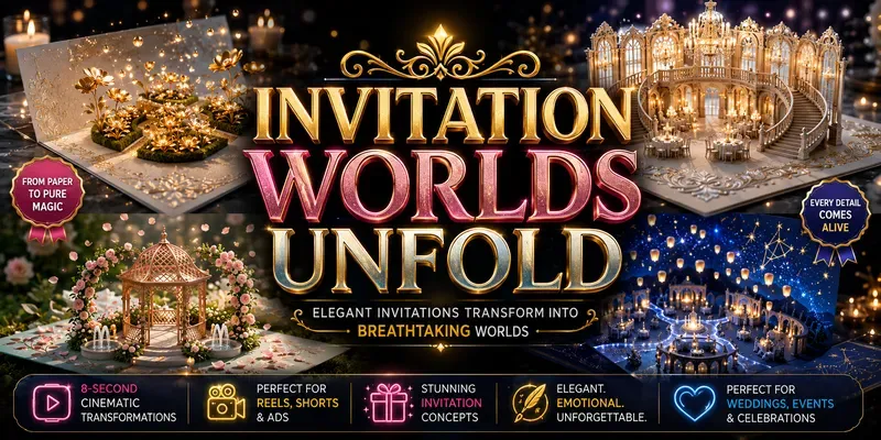Invitation Designs Come Alive generated by undefined