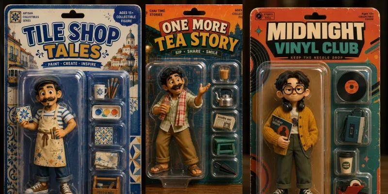 Nostalgic Blister Toy Figures generated by undefined