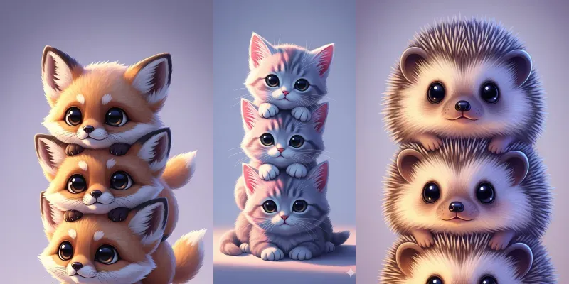 Whimsical Baby Stacks Series generated by undefined