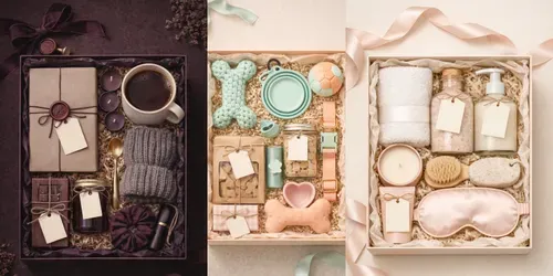 Curated Gift Box Mockups generated by chatgpt-image
