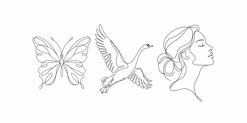Continuous Line Art