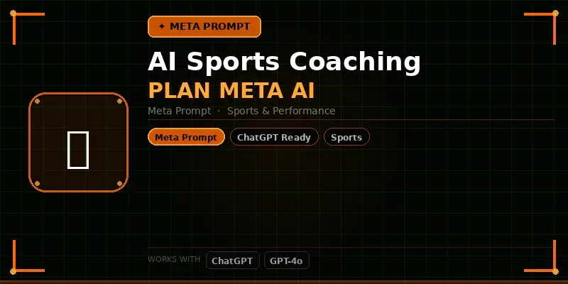 Sports Coaching Plan Meta Ai generated by undefined