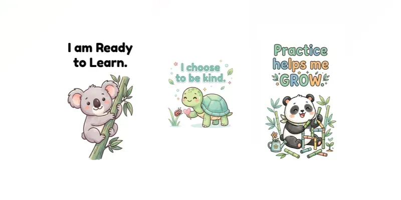 Kids Sel Affirmation Poster Generator