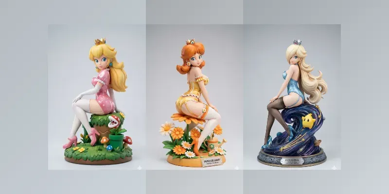 Nintendo Inspired Collector Figurines generated by undefined