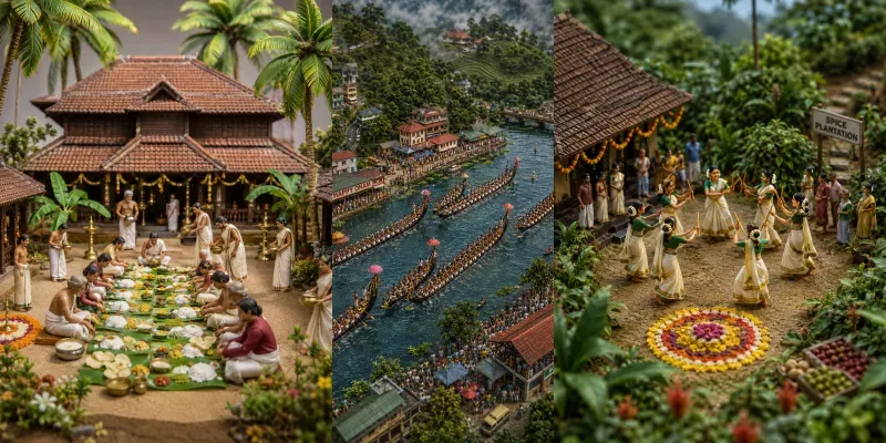 Onam In Miniature Kerala generated by undefined