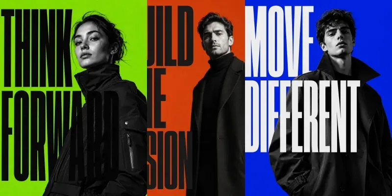 Bold Editorial Fashion Branding generated by undefined