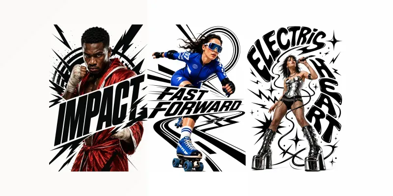 Kinetic Vector Chaos Posters generated by undefined