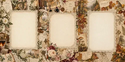 Scrapbooks generated by chatgpt-image