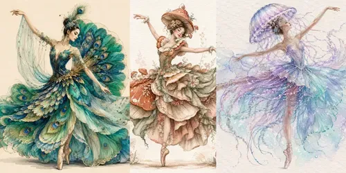 Botanical Couture Dream Designs generated by chatgpt-image