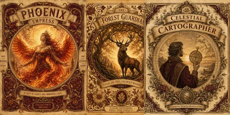 Vintage Journal Cover Creators generated by undefined