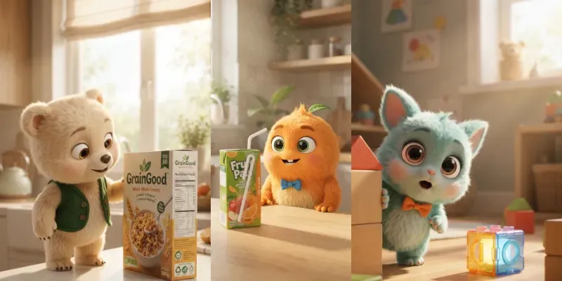 3D Character Product Story Ads