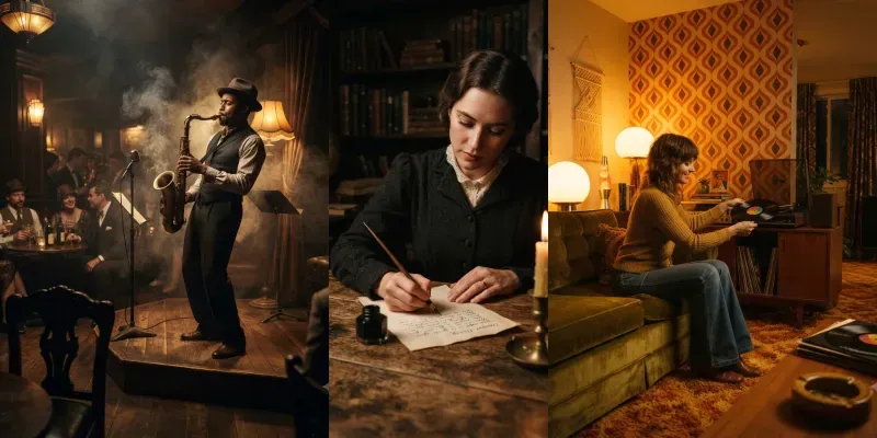Vintage Cinematic Photography generated by undefined