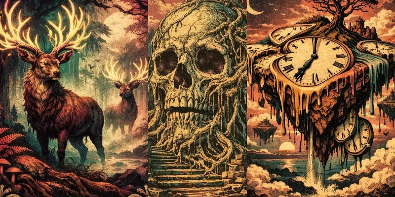 Vintage Surreal Fusion Systems generated by undefined