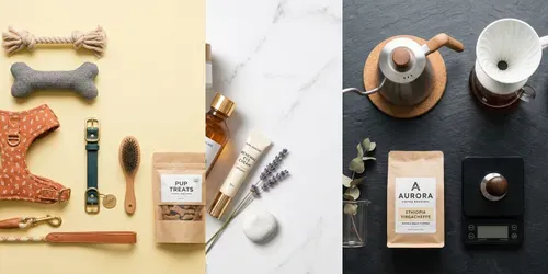 Pro Topdown Lifestyle Flatlay Makers generated by gemini-image